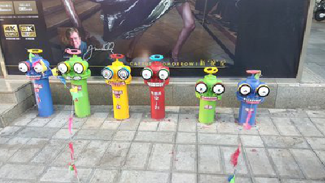 梁河商业区彩绘