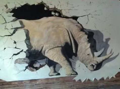 梁河在墙绘中，如何绘制3D效果？