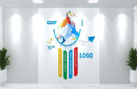 梁河公司企业形象墙的工艺材料有哪些？