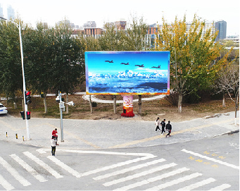 梁河户外大屏广告投放要点。