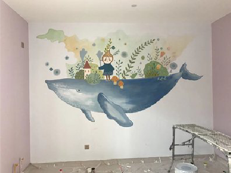 梁河手绘墙的特点及优势。